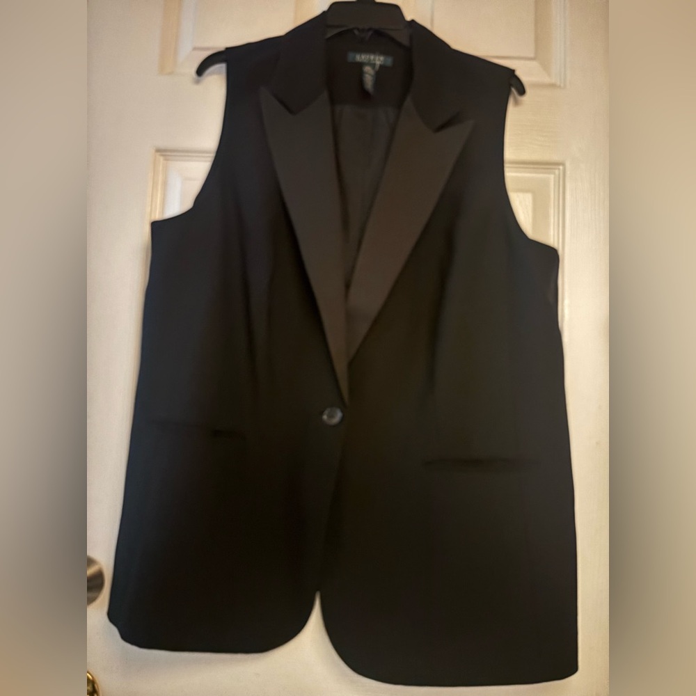 Ralph Lauren Classic Black Vest